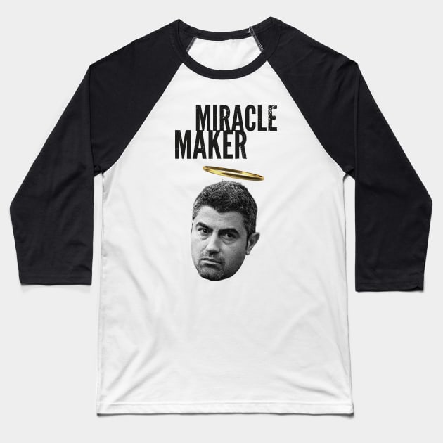 Miracle maker Baseball T-Shirt by throwback